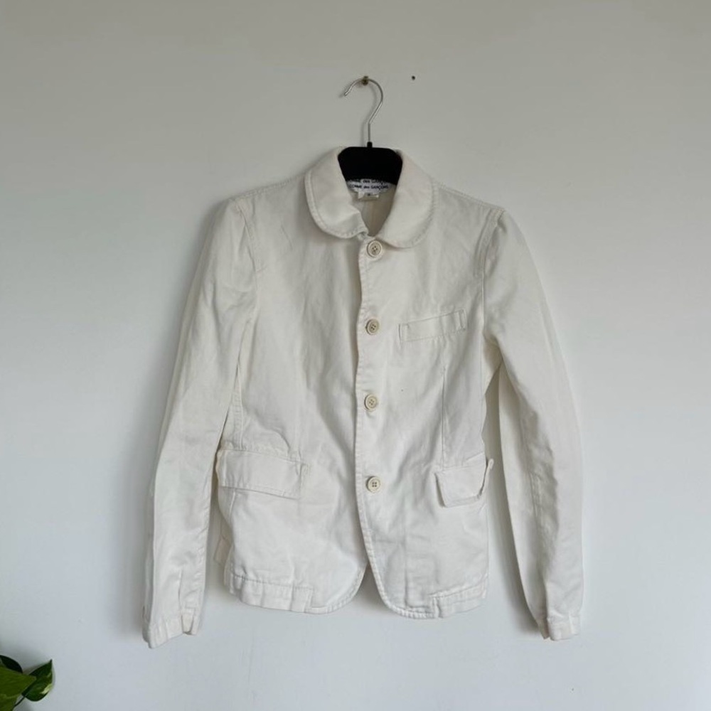 Comme des Garçons Women’s White Jacket